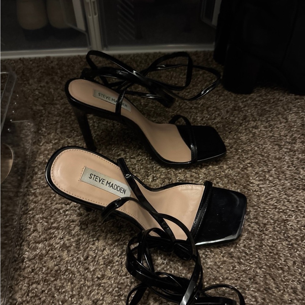 Steve Madden ankle wrap heels